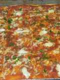 Pizza 🍕 carré Algérienne 🇩🇿 😋À la semoule