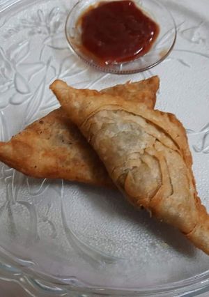 A picture of Veg puff.