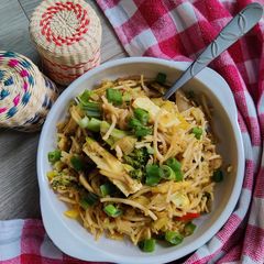 Barnyard Millet veggie Noodles A picture of Barnyard Millet veggie Noodles.