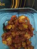 Balado Kentang dan Udang
