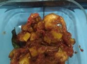 Gambar kentang balado udang