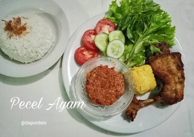 How to Prepare Appetizing Pecel Ayam