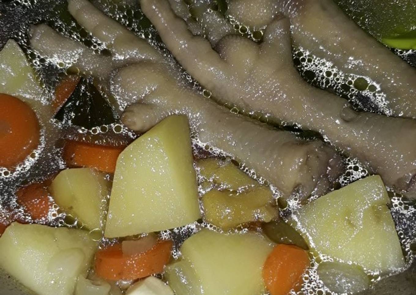 Sop Ceker Ayam