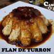 Flan de turrón (Receta de Aitor)