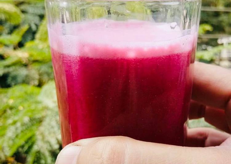 Simple Way to Make Super Quick Homemade Beet root Juice