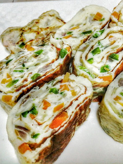 A picture of Egg rolls.