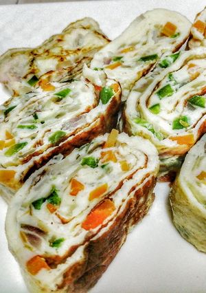 A picture of Egg rolls.