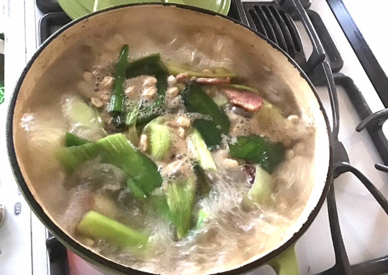 California Farm Leek Pepper Bean Soup