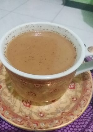 Foto resep 20. Kopi susu (tanpa gula tambahan)