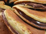 Dorayakis rellenos de Nutella