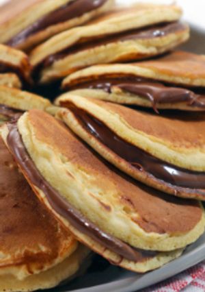 Foto principal de Dorayakis rellenos de Nutella