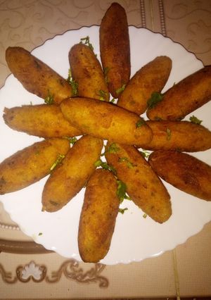 صورة لوصفة كروكات الارز