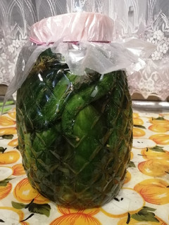 عکسی از دستور خیارشور خانگی