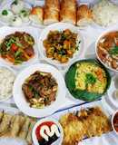 Mâm cúng chay mừng Lễ Phật Đản