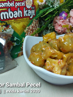 Foto resep Cilok Tagor Sambal Pecel Mbah Kaji