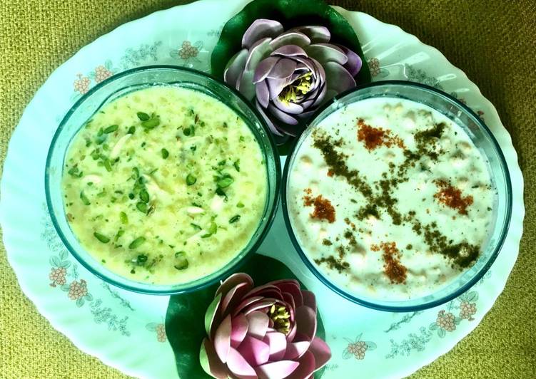 Simple Way to Make Speedy Sweet bundi ki Kheer and bundi Raita