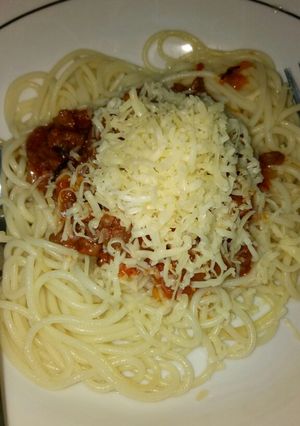Foto resep Spaghetti Bolognese Homemade ala Puteri Kian Lee Irawan