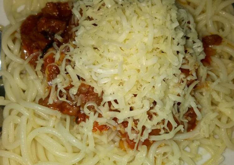 Spaghetti Bolognese Homemade ala Puteri Kian Lee Irawan