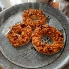 A picture of Healthy donut alternative.