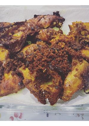 Foto resep Ayam goreng ungkep bumbu kuning