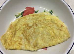 Foto resep Telur dadar biasa wangi dengan minyak wijen