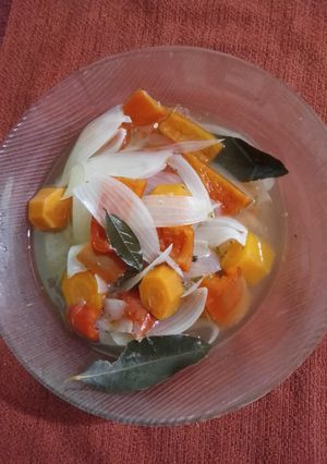 Una foto de Vinagreta de verduras