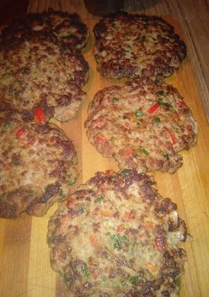 Una foto de Hamburguesa casera de carne picada