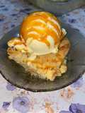 Crumble de pera y manzana