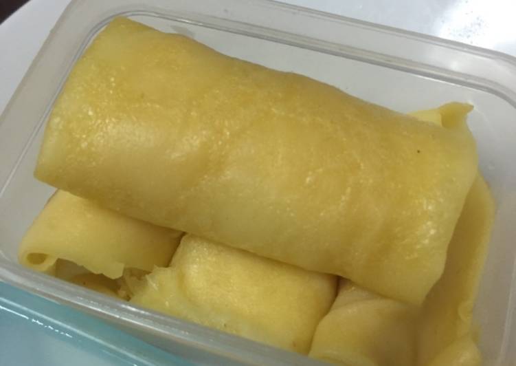 Resep Dadar Gulung Lemon yang praktis