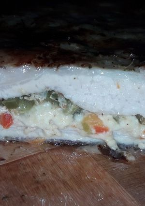 Una foto de Matambre de cerdo relleno