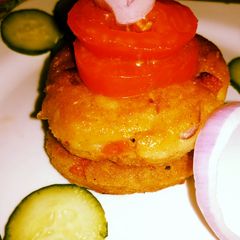 A picture of Mini Potato Cake.
