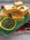 Instant besan dhokla😋❤