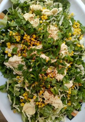 A picture of Persely salad.