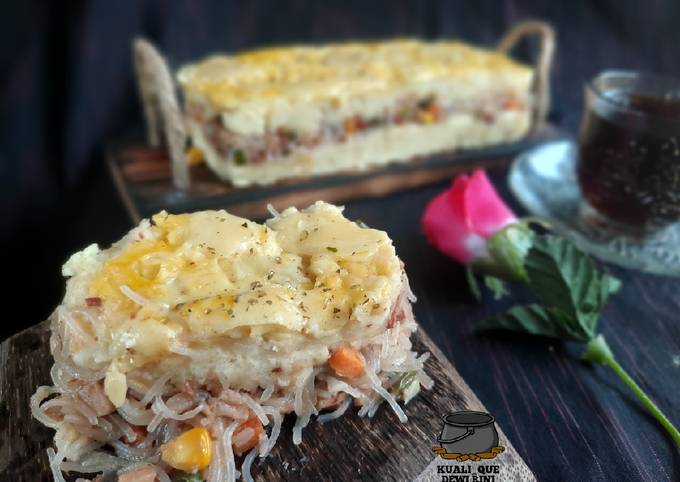 Resep Casserole | Pastel Tutup Macaroni Kentang, Bisa Manjain Lidah