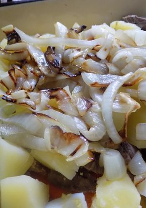 Una foto de Ropa vieja (o salpicón de res)
