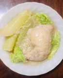 Chicken Tinola Soup with Misua