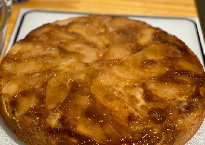 Recipe of Homemade Pear Upside Down Cake