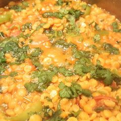 A picture of Split chickpea curry (chana daal)😍.