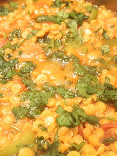 A picture of Split chickpea curry (chana daal)😍.