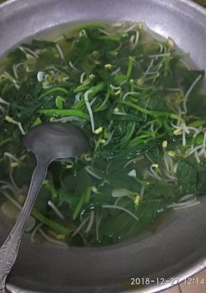 Foto resep Bening bayam toge