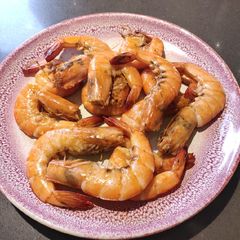 A picture of Stir fry Shrimp.