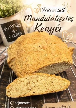 Keto Mandulalisztes kenyér recept fotója