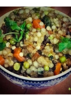 A picture of Vrat Special: 'Sabudana (Tapioca Pearls) Khichdi'.