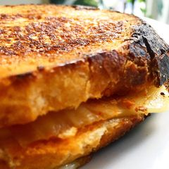 A picture of Kimchi #Vegan Toastie.