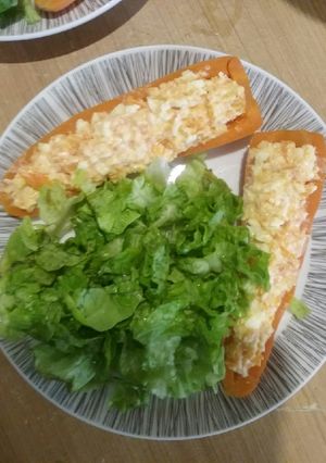 Una foto de Zanahoria rellena