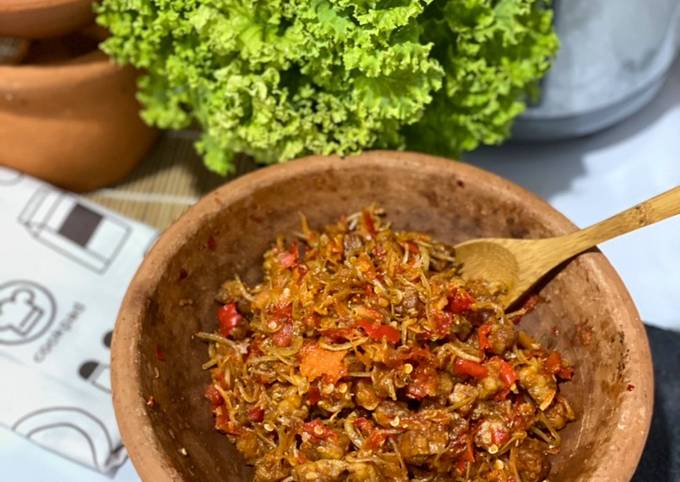 Sambal Tempe Teri Medan