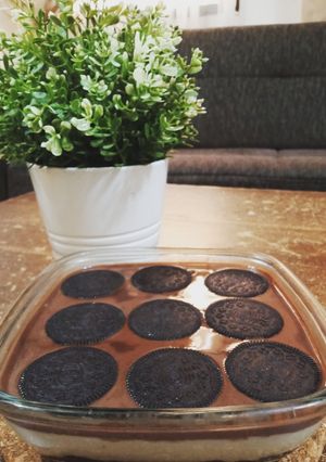Foto resep Choco oreo cheesy dessert