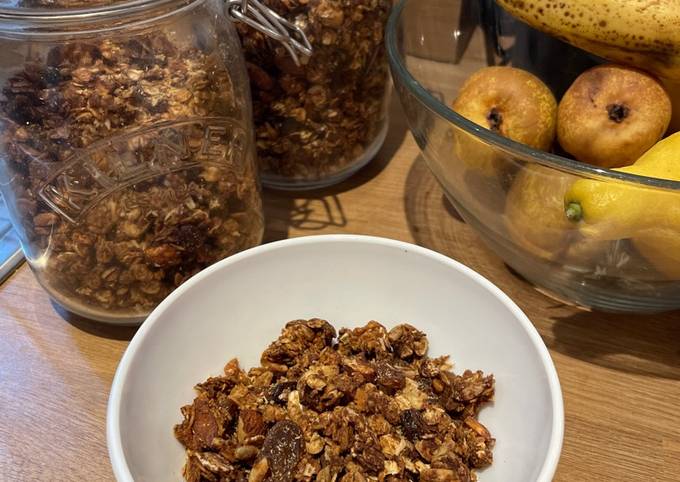 Tahini Granola (vg) Recipe by Genna - Cookpad