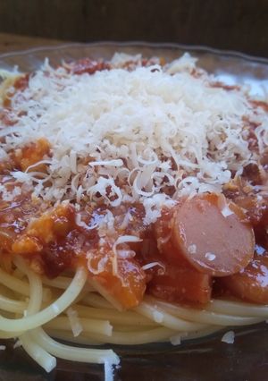Foto resep Spageti Bolognese Mudah