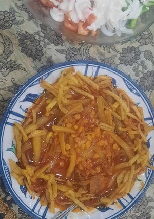 عکسی از دستور خورشت کنگر